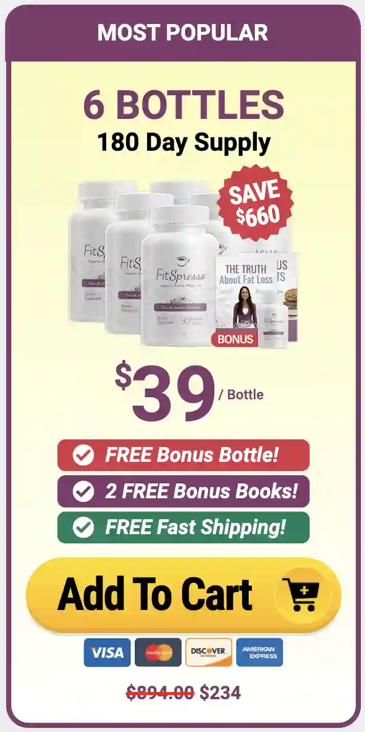 fitspresso 6 bottles